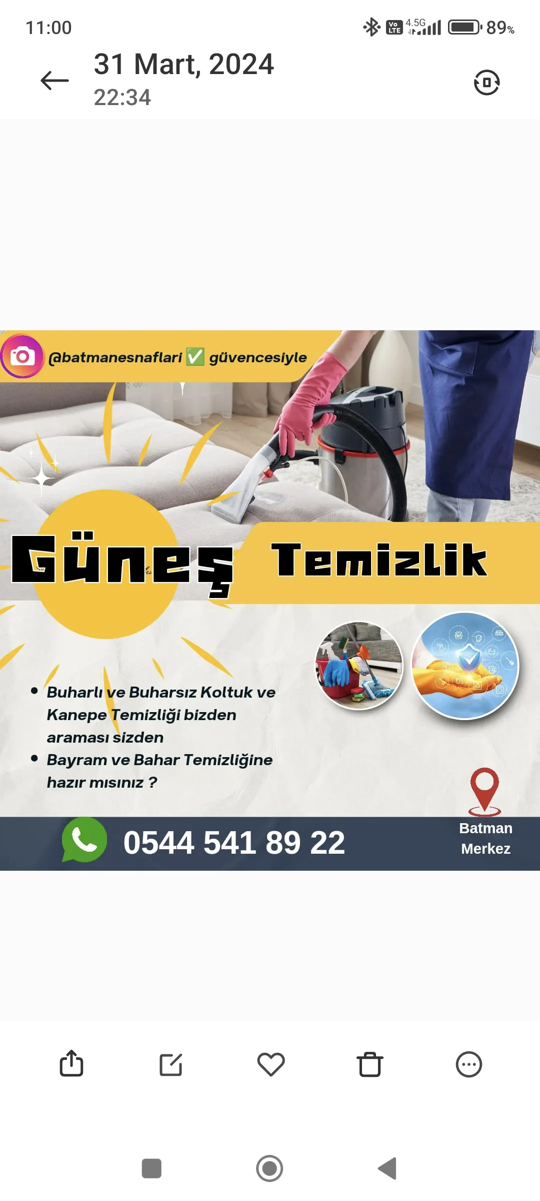 Güneş temizlik sirketi